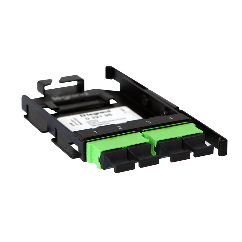 Legrand 032196 - Adaptateur MPO compatible MTP Très Haute Densité 4 MTP monomode -key up/key down