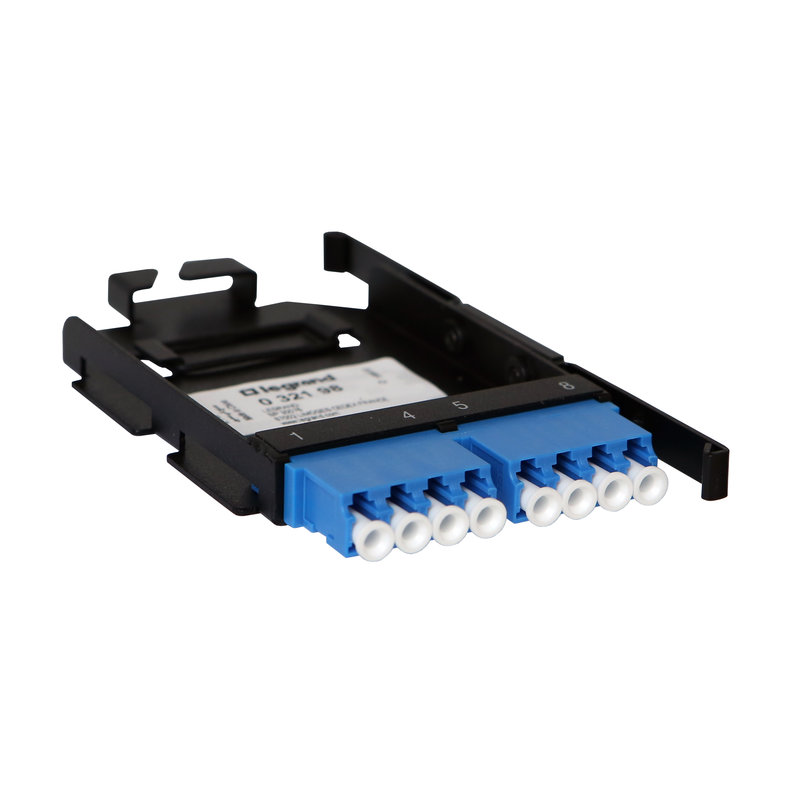 Legrand 032198 - Adaptateur LC Très Haute Densité 8 LC monomode