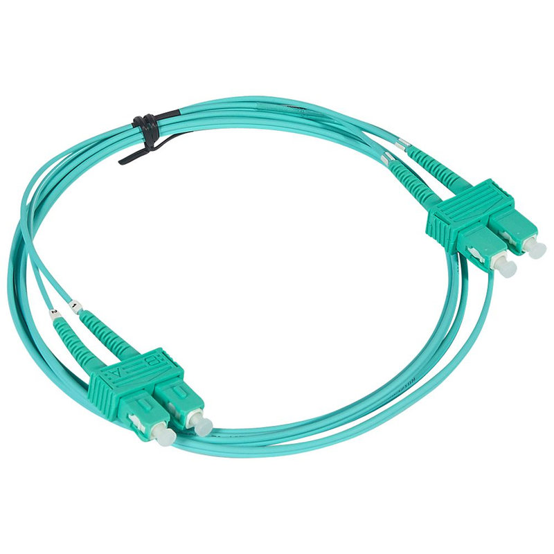 Legrand 032261 - Cordon fibre optique Core OM4 Duplex SC/SC - longueur 2m