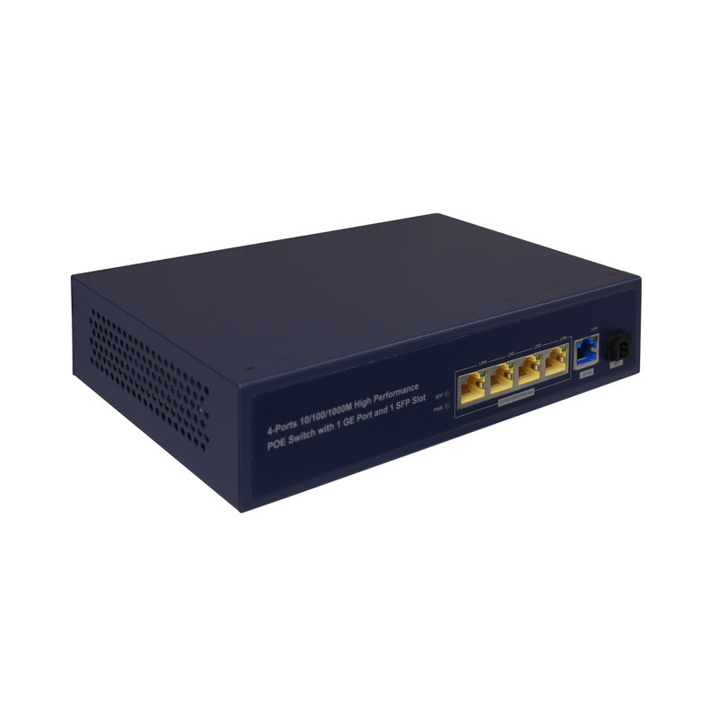 Legrand 033493 - Switch PoE Gigabit - 6 ports et port optique SFP