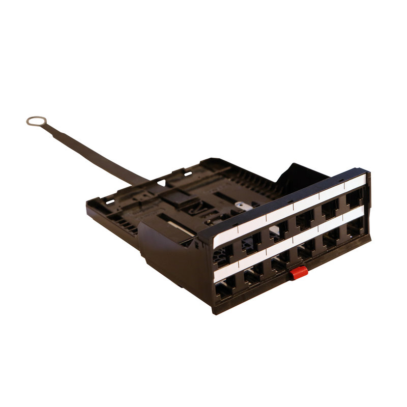 Legrand 033795 - Cassette haute densité pour panneaux de brassage droits LCS³ à équiper