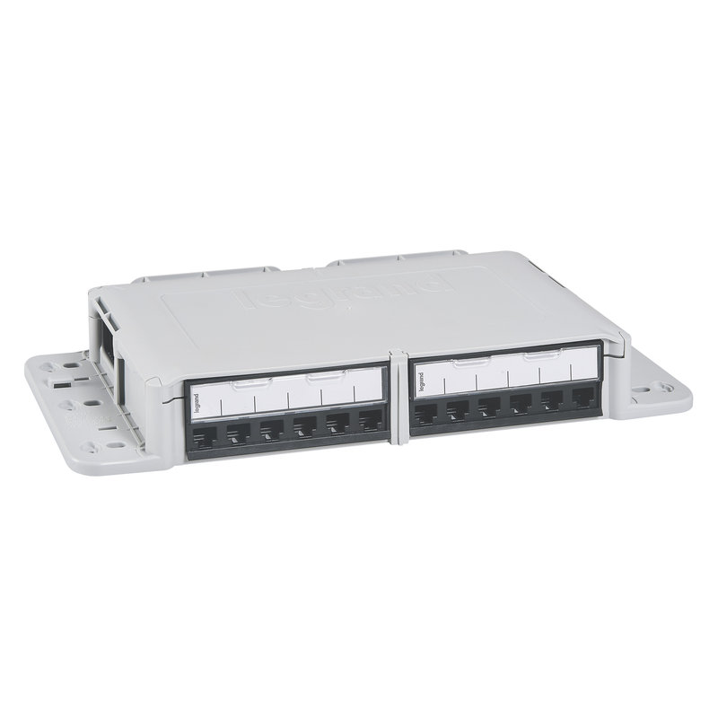 Legrand 033796 - Boîte de distribution de zone 12 ports LCS³ à équiper