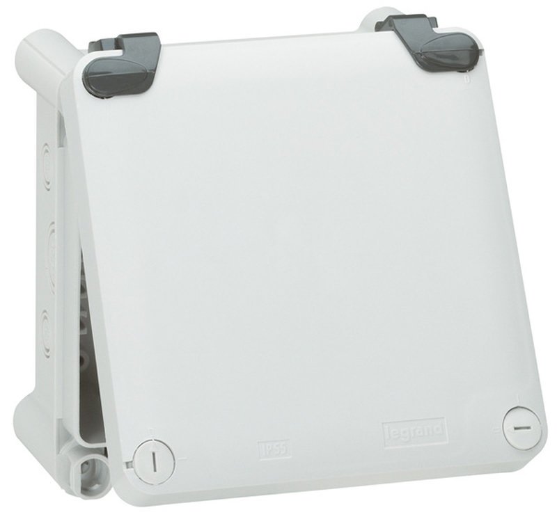 Legrand 035800 - Jeu 2 charnières boîtiers 130x130mm-270x170mm + boîtes Plexo 130x130mm-220x170mm