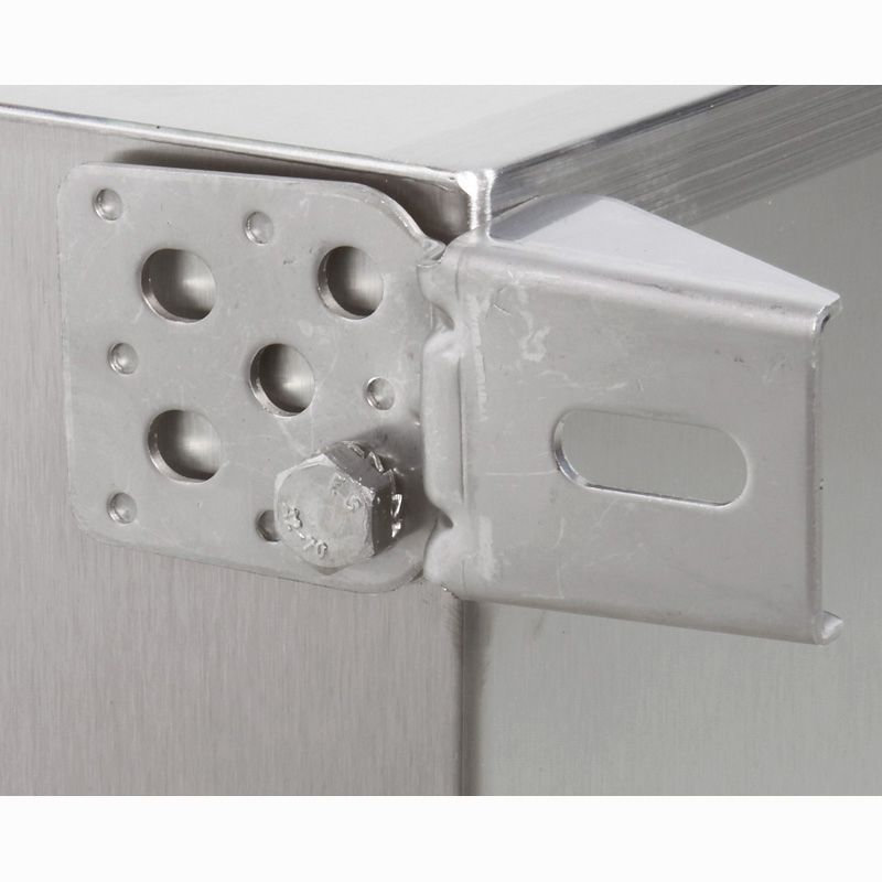 Legrand 036406 - Jeu de 4 pattes fixation murale pour coffret Atlantic inox 304L - charge 300kg