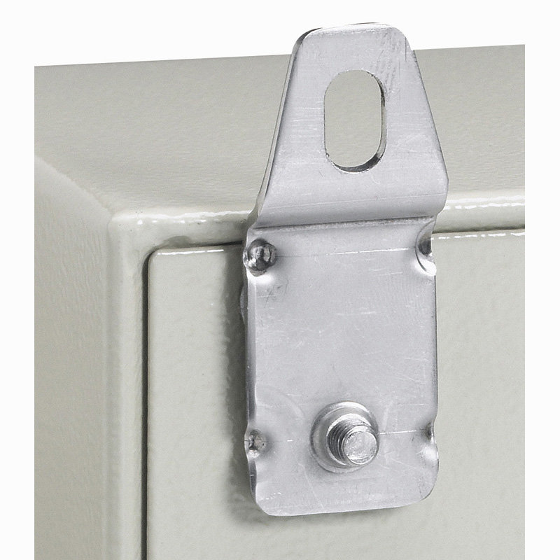 Legrand 036407 - Jeu de 4 pattes inox de fixation murale pour boîtier industriel métal Atlantic