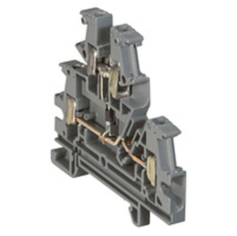 Legrand 037155 - Bloc de jonction à fonction à vis Viking 3 avec 2 jonctions 2 étages à diode