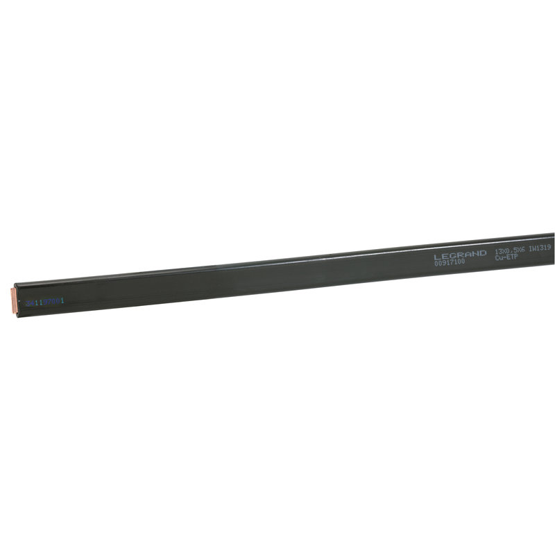 Legrand 037457 - Barre cuivre souple section 50x5mm - 850A ou 630A admissibles - longueur 2m