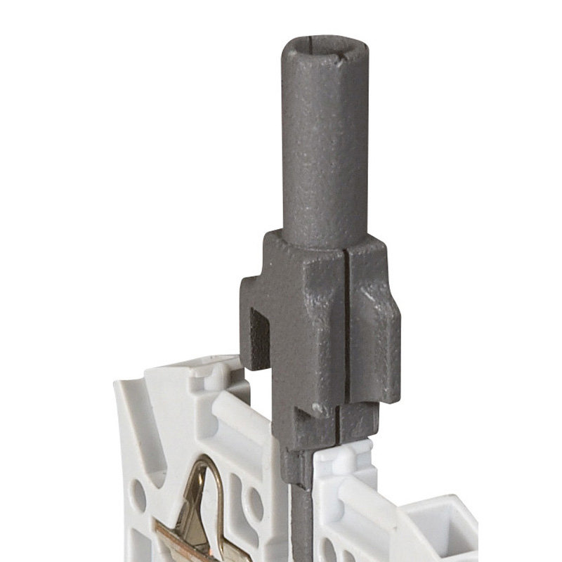 Legrand 037527 - Alvéole de mesure fiche Ø4mm - bloc de jonct à vis/ressort Viking 3 pas 5-8mm