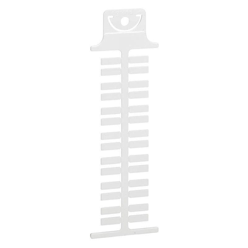 Legrand 038503 - Repère vierge Mémocab pour table traçante Logicab2 blanc 4 caractères maxi