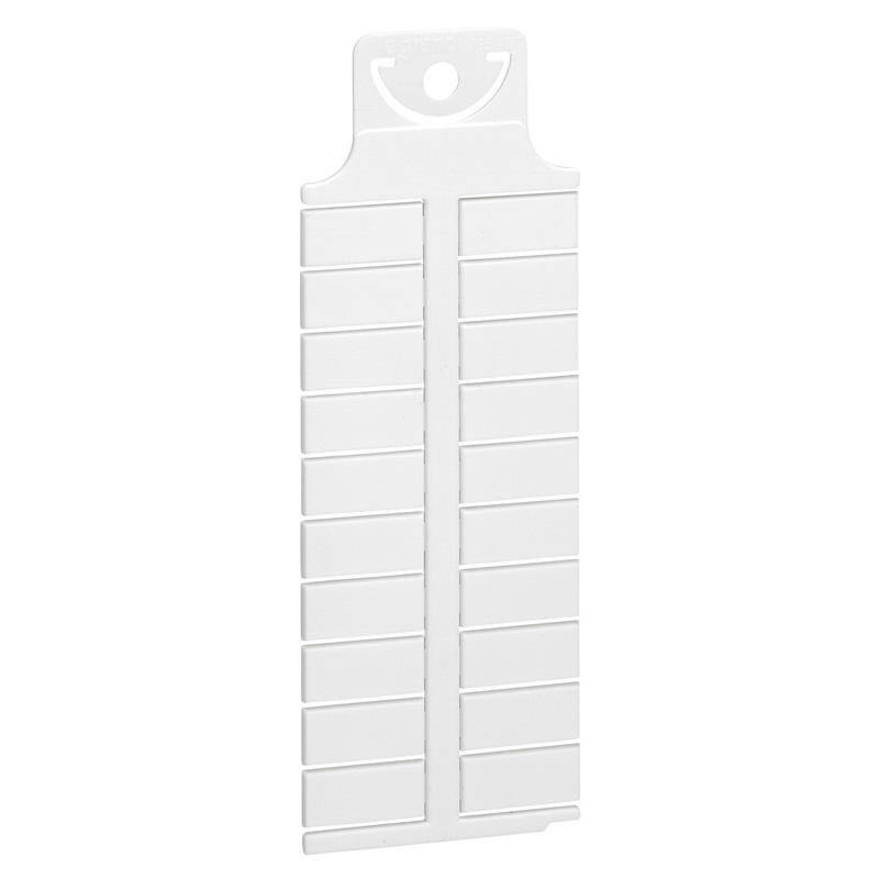 Legrand 038507 - Repère vierge adhésif pour table traçante Logicab2 blanc 17,5x8mm