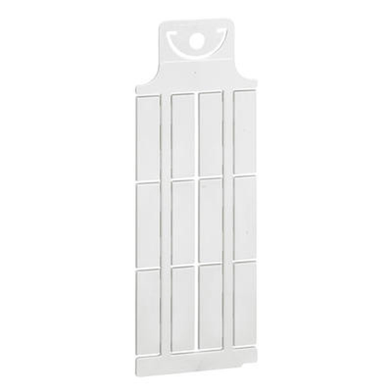 Legrand 038511 - Repère Logicab 2 pour auxiliaire de commande et signalisation-blanc-petit modèle