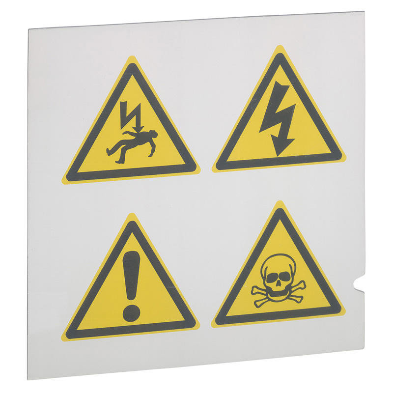 Legrand 038704 - Repère vierge triangle rigide adhésif 50mm pour imprimante Logicab2