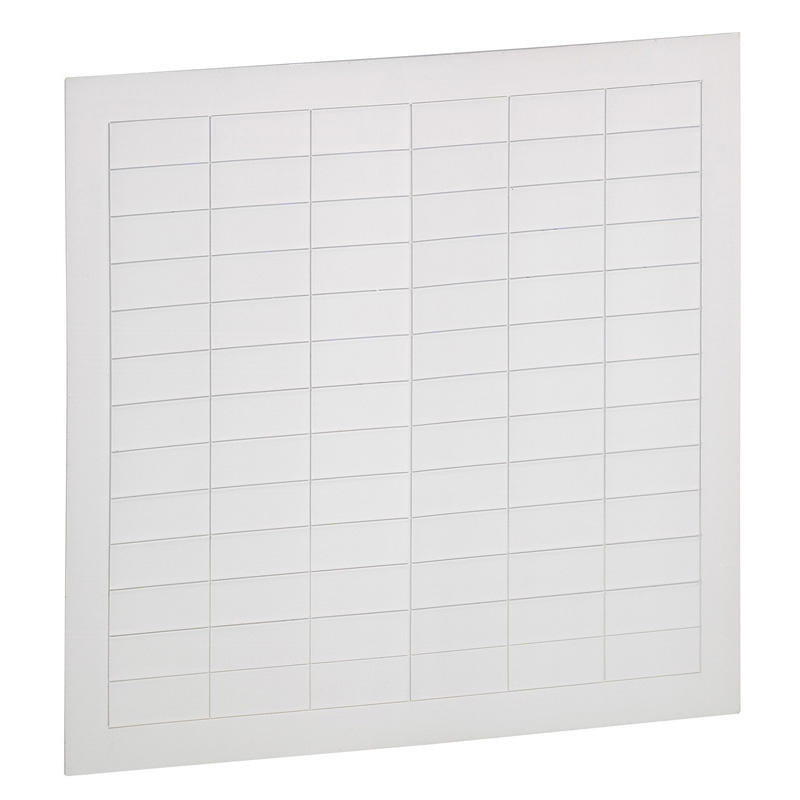 Legrand 038728 - Repère vierge rigide adhésif 26x17mm pour imprimante Logicab2