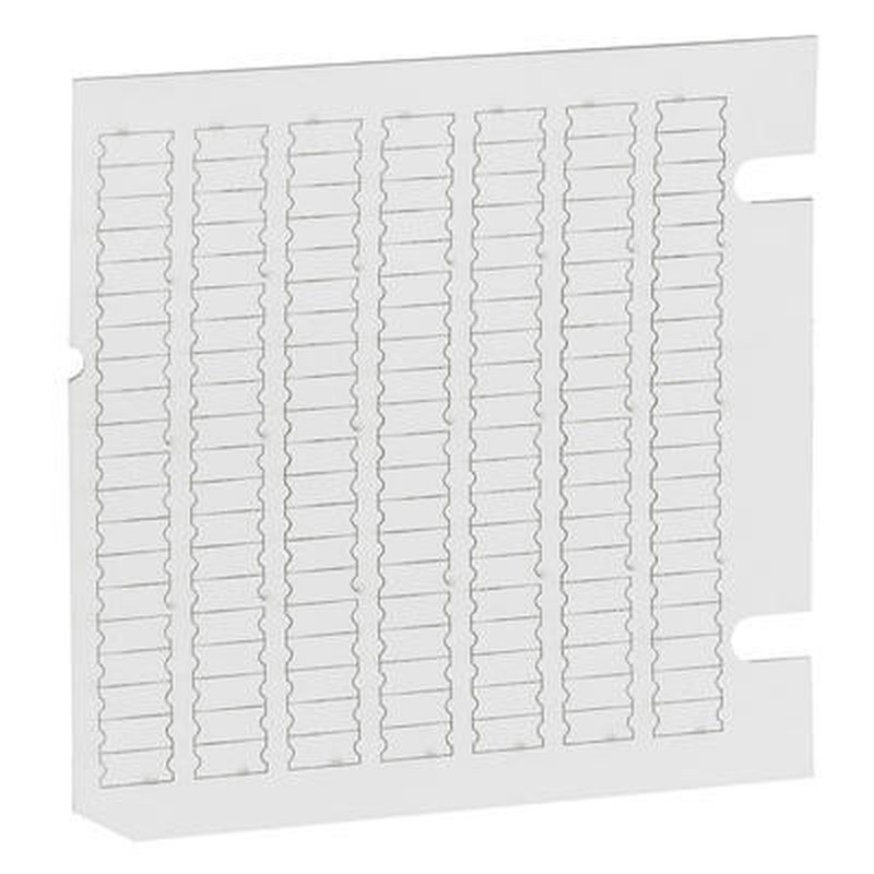 Legrand 038744 - Repère vierge prédécoupé - imprimante Logicab2 -bloc de jonction Viking3 pas 6mm