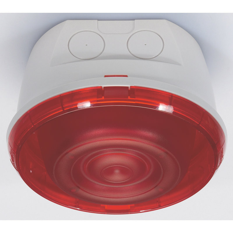 Legrand 040585 - Dispositif sonore d'alarme feu Mosaic -saillie- IP65 -avec flash-classe B
