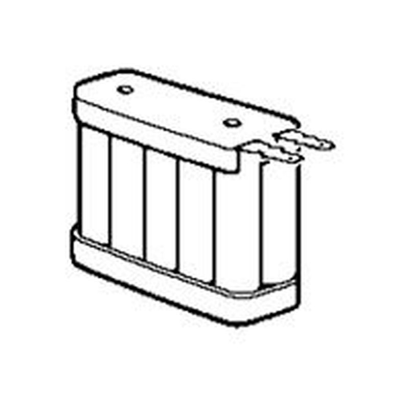 Legrand 040743 - Batterie NiMh 12V - 600mAh pour tableau d'alarme 040562