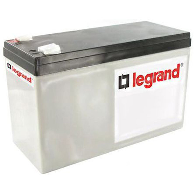 Legrand 040749 - Batterie plomb 12V 7Ah pour centralisateur mise sécurité incendie typeB 040605