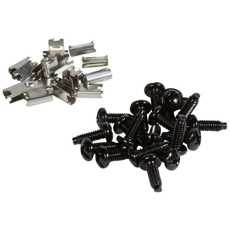 Legrand 046423 - Jeu de 50 vis spécifiques - 25 griffes mise à la masse - Racks 19pouces HD