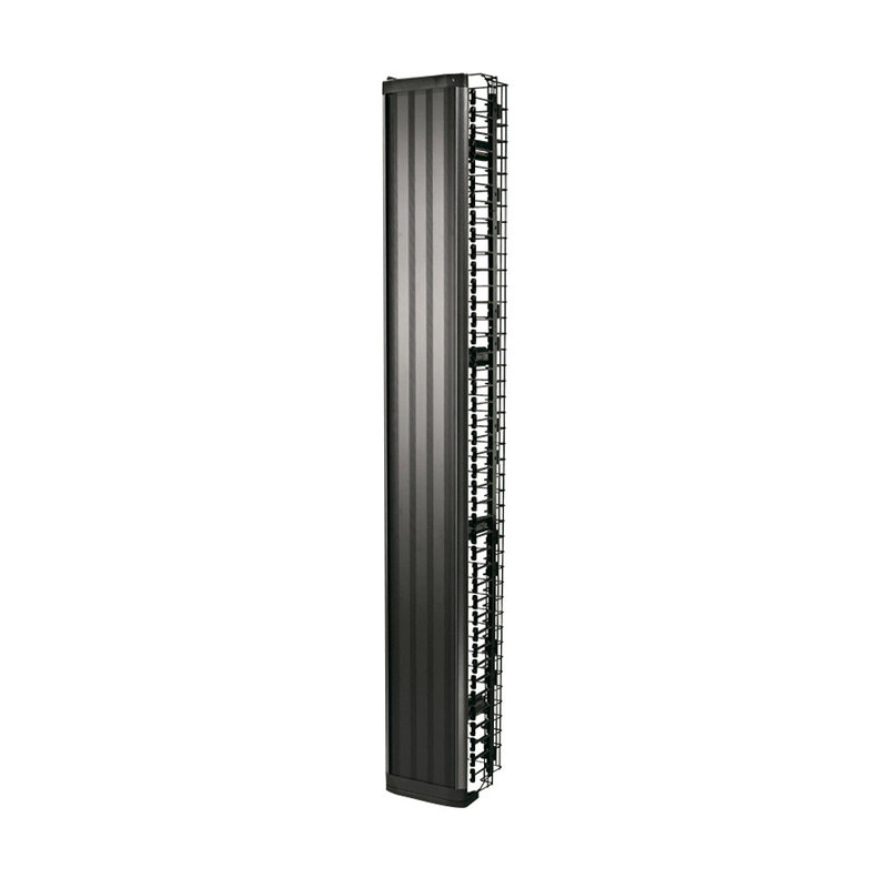 Legrand 046427 - Grille de gestion de cordons avec porte - 1970x267x331mm pour 580 cordons maxi