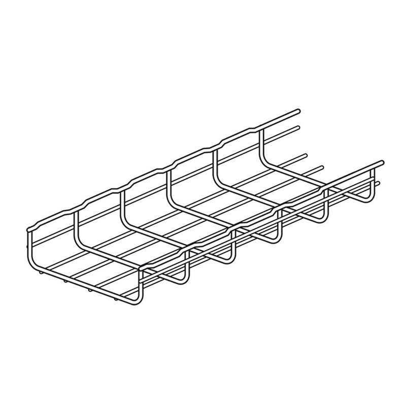 Legrand 046469 - Grille guide-câbles en U pour baies LCS³ - largeur 200mm, long 3m , hauteur 54mm