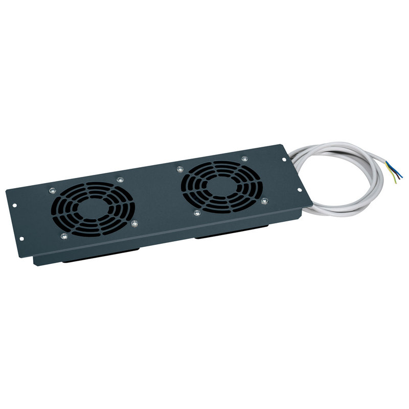 Legrand 046487 - Plaque avec 2 ventilateurs 230V~ 3U pour gestion thermique baies LCS³ 19pouces
