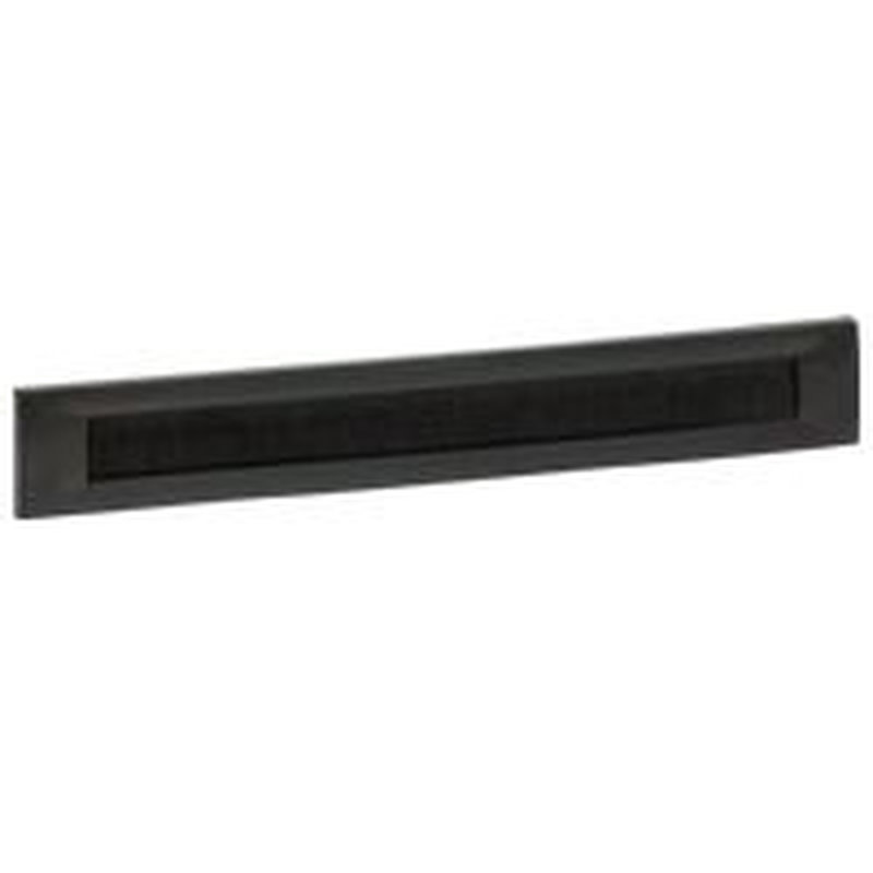 Legrand 046528 - Entrée de câbles plastique avec balai à clippage direct 1U - baie LCS³ 19pouces