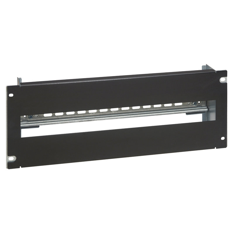 Legrand 046546 - Rail DIN profilé avec façade et obturateur pour montage modulaires - 24 modules
