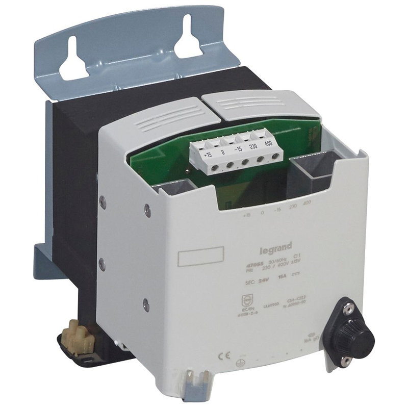 Legrand 047055 - Alim redressée monophasée non filtrée - prim 230/400V~ - 24 V= - 360 W - 15 A