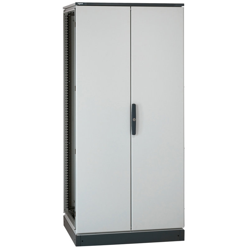 Legrand 047206 - Armoire Altis assemblable métal IP55 IK10 - 1800x1000x400mm - 2 portes - RAL7035