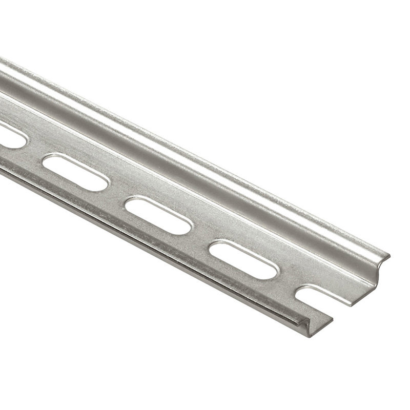 Legrand 047722 - Rail DIN symétrique avec oblongs à couper profondeur 7,5mm - longueur 2m