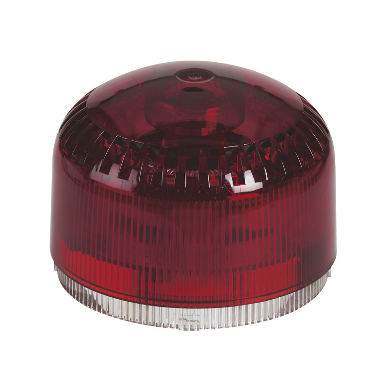 Legrand 041397 - Feux à LED flash ou variation multisons 87dB à 100dB à 1m - 6 candelas - rouge