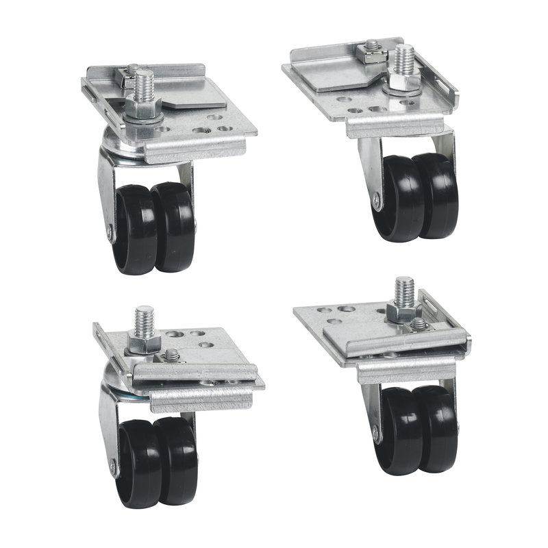 Legrand 042577 - Jeu de 4 roulettes pour transformateurs pour locaux hospitaliers