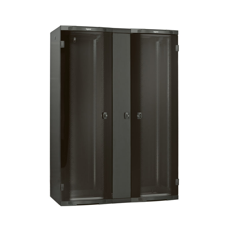 Legrand 046330 - Baie d'extension 19pouces LCS³ - porte avant simple capacité 42U -2026x600x600mm