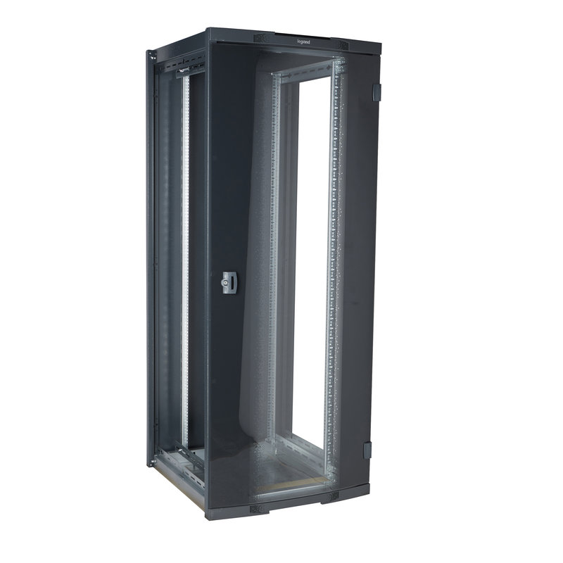 Legrand 046333 - Baie d'extension 19pouces LCS³ - porte avant simple capacité 42U -2026x800x800mm