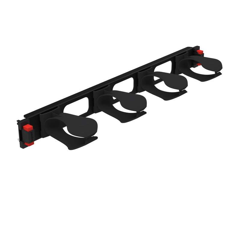 Legrand 046522 - Panneau passe-fils 19pouces métal 2 axes 1U Soluclip
