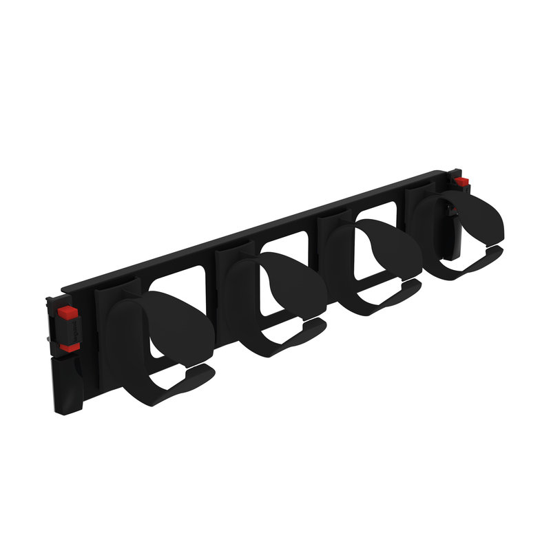 Legrand 046523 - Panneau passe-fils 19pouces métal 2 axes 2U Soluclip