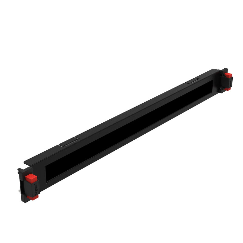 Legrand 046530 - Entrée de câbles métal avec balai 1U pour baie LCS³ 19pouces