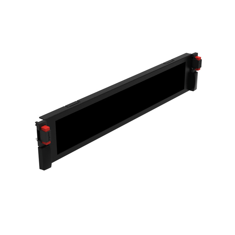 Legrand 046531 - Entrée de câbles métal avec balai 2U pour baie LCS³ 19pouces