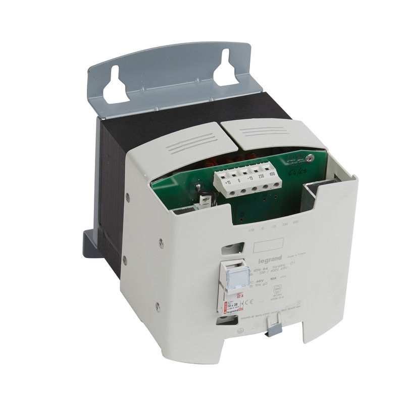 Legrand 047064 - Alim redressée monophasée non filtrée - prim 230/400V~ - 48 V= - 480 W - 10A