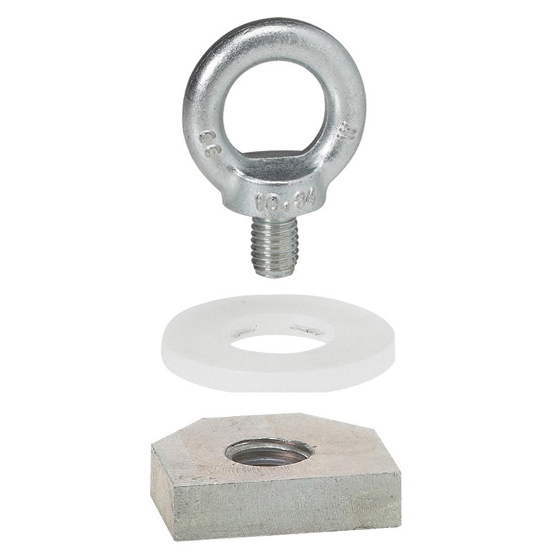 Legrand 047696 - Jeu de 4 anneaux de levage M14 pour armoire Altis métal - pour charge 1000kg