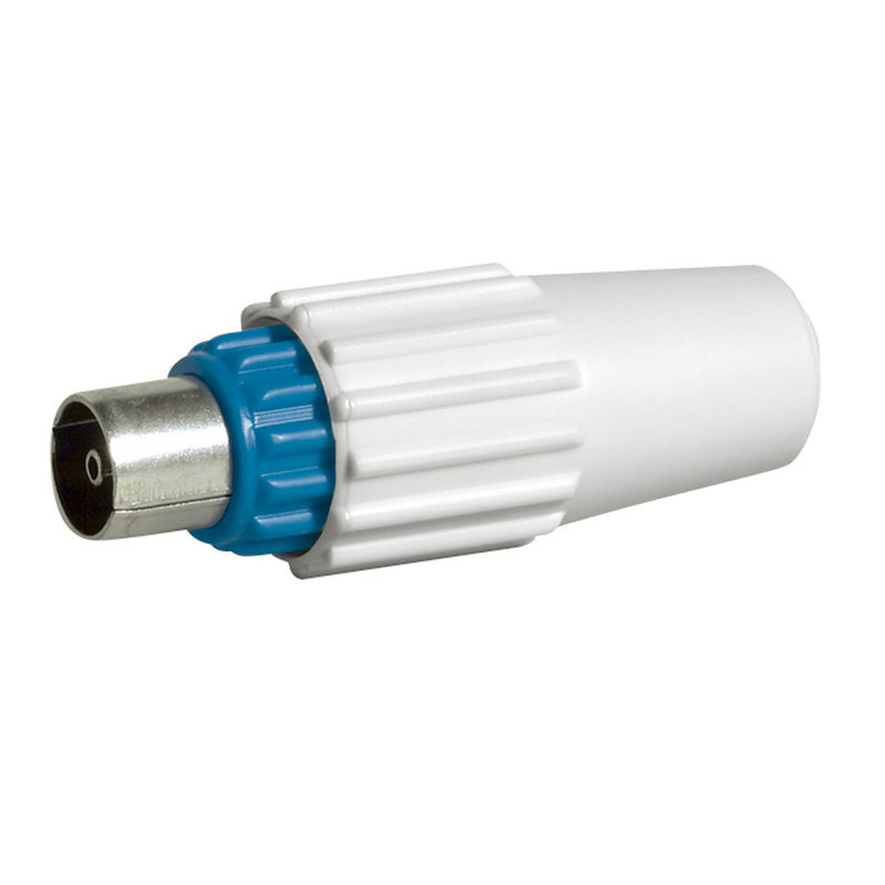 Legrand 050009 - Fiche télévision coaxiale normalisée mâle Ø9,52mm