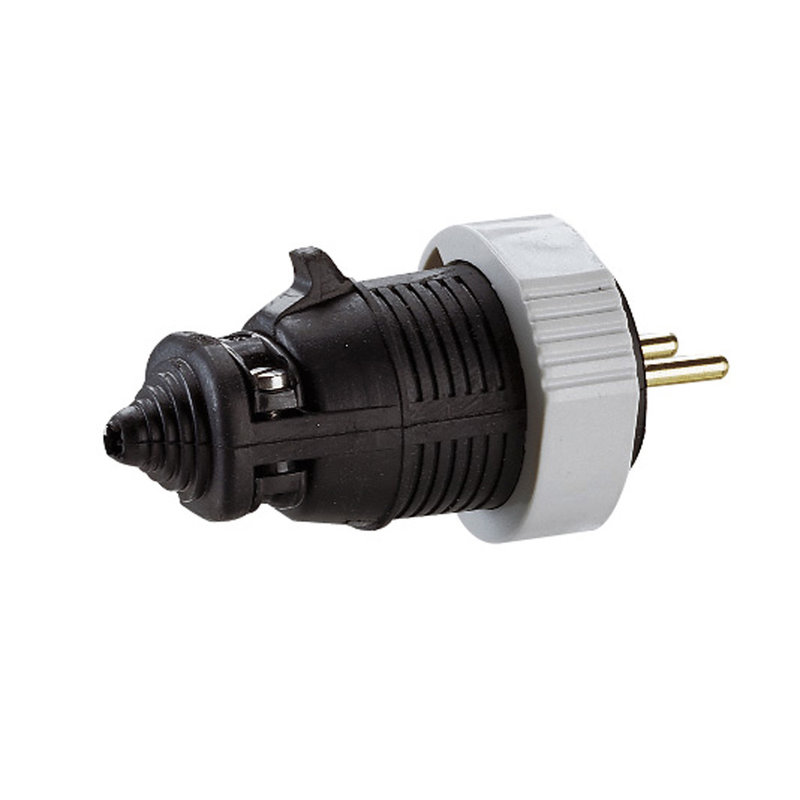 Legrand 050248 - Fiche 2P+T 16A Martin Lunel IP65 à sortie droite avec bague de verrouillage