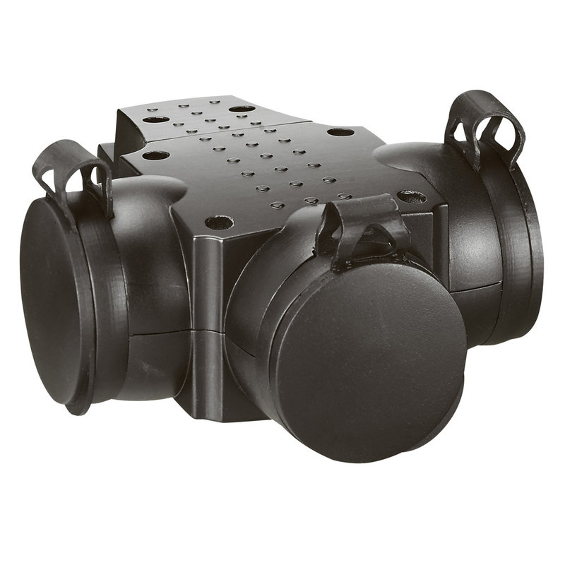 Legrand 050578 - Prolongateur caoutchouc 3x2P+T 16A IP44 IK08 avec anneau de suspension