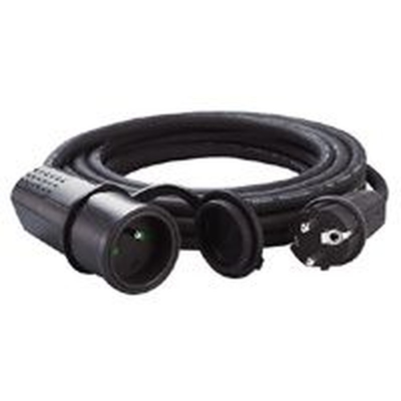 Legrand 051626 - Rallonge 2P+T 16A IP44 IK08 prolongateur ergonomique caoutchouc et câble 10m