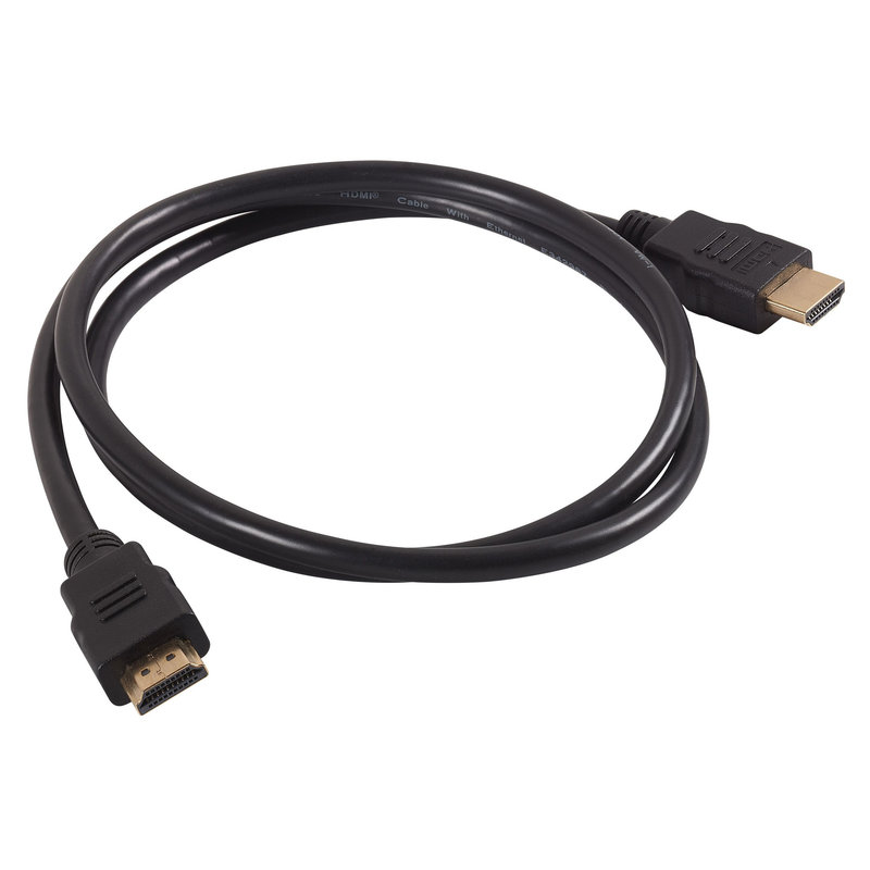 Legrand 051732 - Cordon HDMI raccordement prise HDMI à terminal audio et vidéo longueur 1m