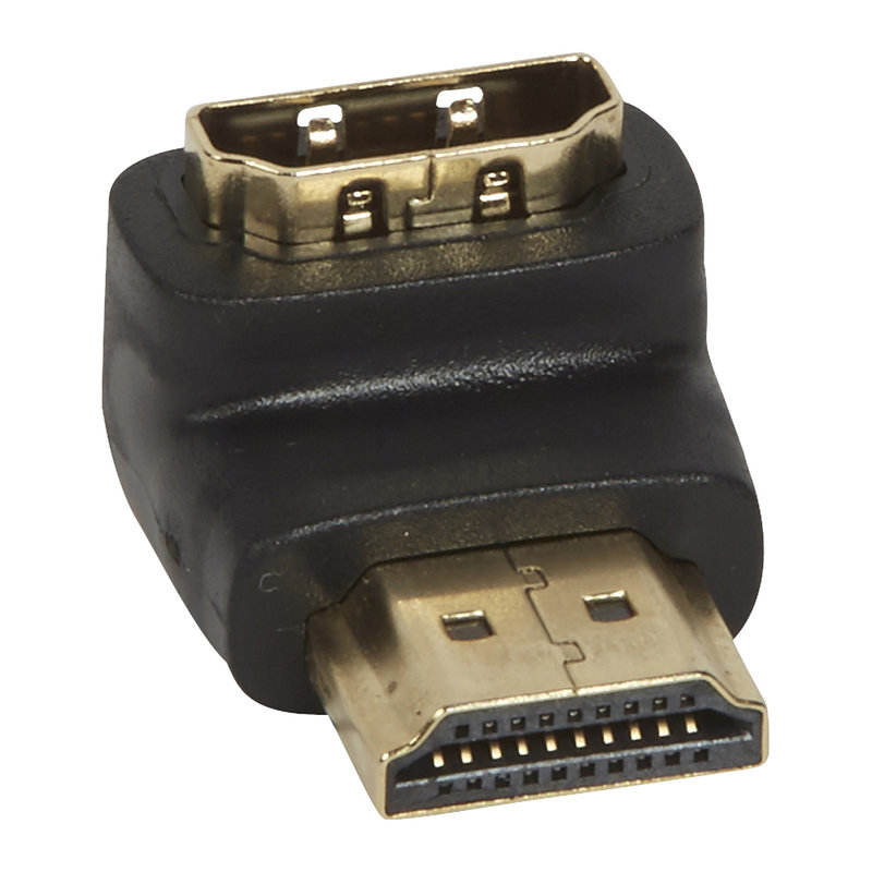 Legrand 051737 - Adaptateur HDMI à angle droit mâle vers femelle