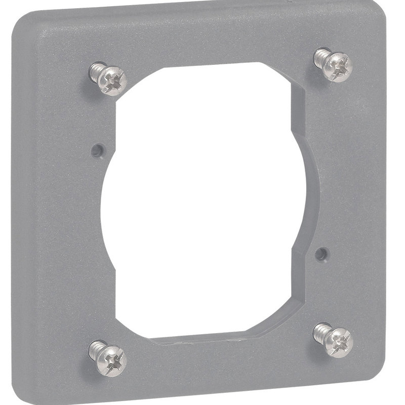 Legrand 052119 - Plaque adaptation Hypra pour montage de prise TBT