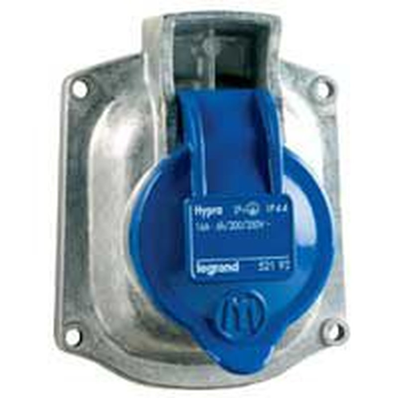 Legrand 052192 - Prise transfert direct Hypra 16A remplacement Martin Lunel 16A 2P+T 200/250V~
