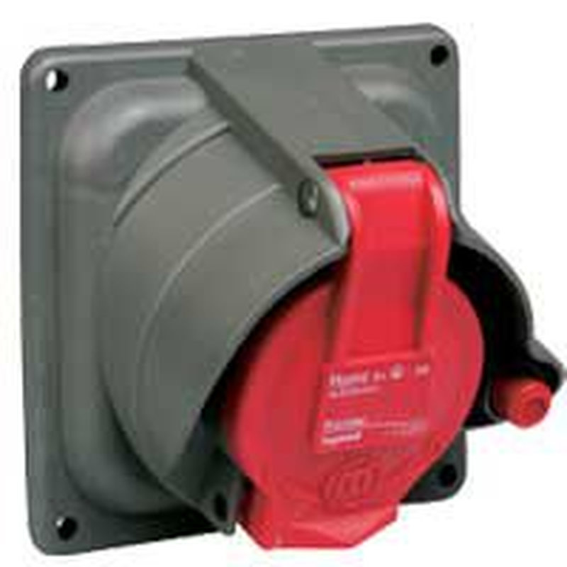 Legrand 052204 - Prisinter fixe Hypra IP44/55 16A - 380V~ à 415V~ - 3P+N+T - plastique
