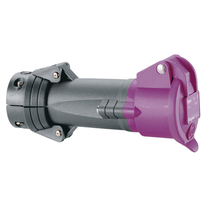Legrand 052461 - Prise mobile Hypra IP44 TBT 16A - 20V~ à 25V~ - 2P - plastique